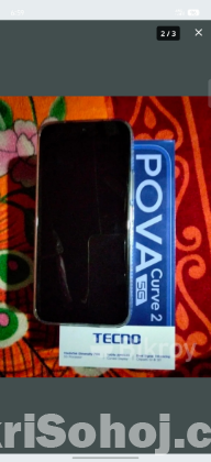 Tecno pova curve2 5g,used phone,